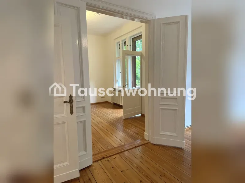 Tauschwohnung: 3,5 bzw. 4 Z. Etagenwohnung mit Garten in Lichterfelde West — photo 1